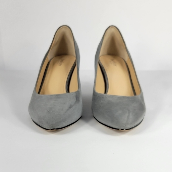 Botkier Stella Suede Gray Heels #449 Size 6 - Picture 5 of 12